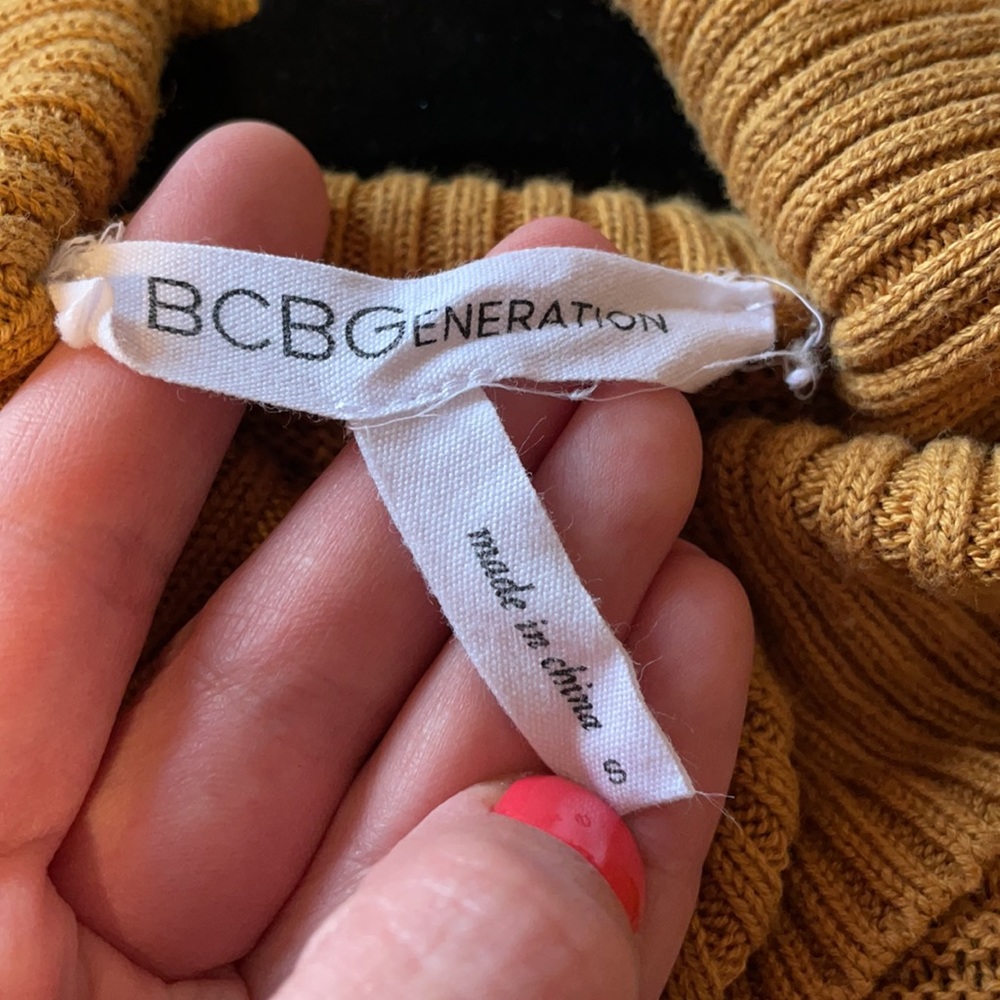 Bcbgeneration Coldshoulder Turtleneck Crop Sweater - image 6